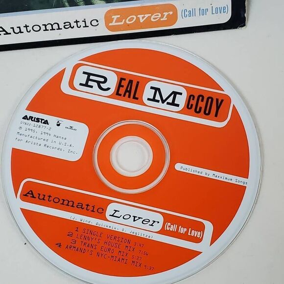 Real McCoy - Automatic Lover (Call For Love) - Picture 2 of 4